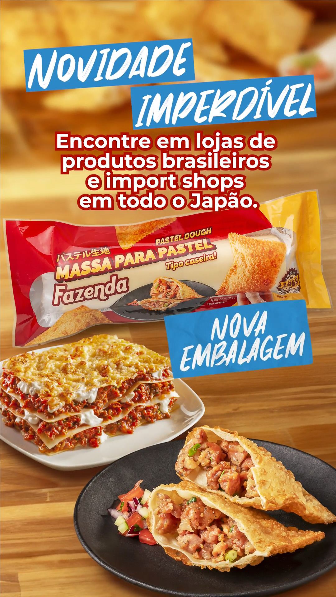 Massa de Pastel Fazenda